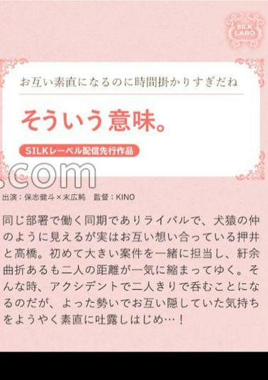 SILKS-124 That's What I Mean.