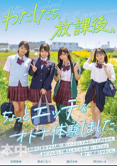 Mosaic HMN-754 We Had A Slightly Naughty Adult Experience After School. Aizawa Miyu, Nishimoto Meisa, Kitaoka Karin, Kashiwagi Konatsu